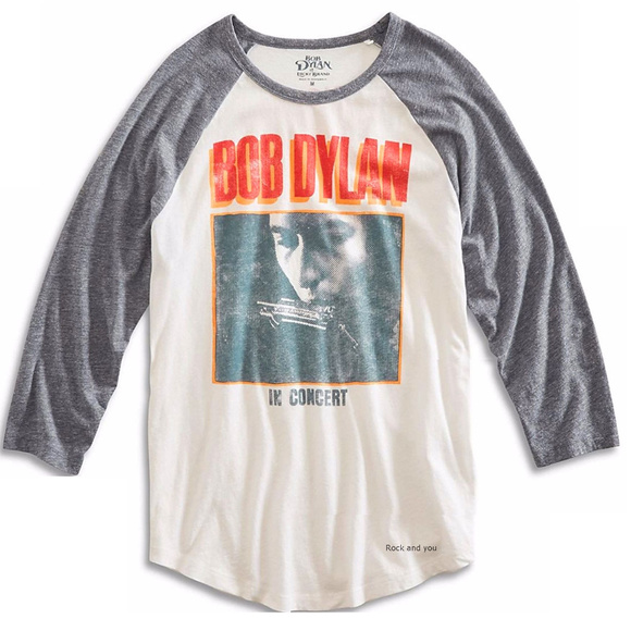 Lucky Brand Bob Dylan Tour 81 Raglan T-Shirt L NWT - Picture 2 of 5